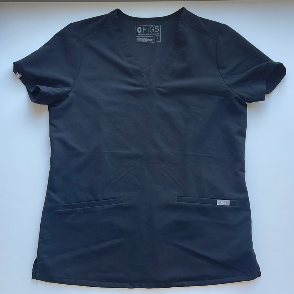 Figs women’s casma scrub top size small